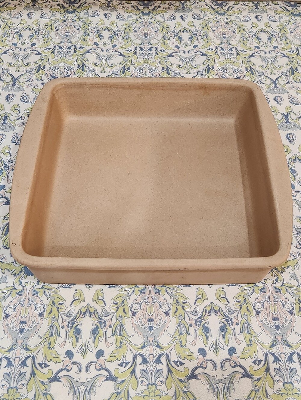 Pampered Chef Stoneware Square Baking Pan 9×9